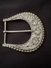 Vintage Belt Buckle Chico  s With Rhinestones Very Nice ,