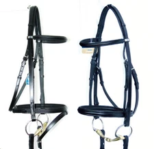 STUBBEN 2300 Leitrim Switch Padded Monocrown Cavesson Hidden Combined Flash New