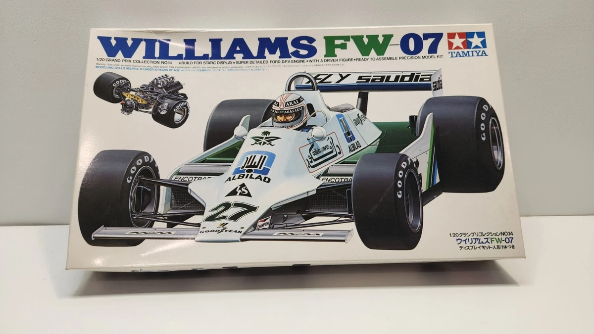 Tamiya Williams In 1/12 Scale Sports Car Toy Models & Kits for