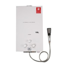 18L Portable Hot Water System Outdoor Tankless LPG Gas Instant Heater Boiler