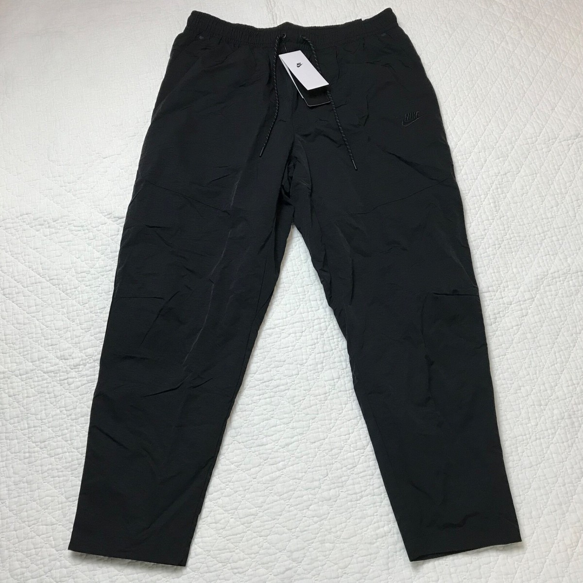 Nike Sportswear Tech Woven Lined Commuter Pants Men's SZ XL Black