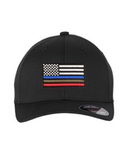 Police First Responder Firefighters EMT Paramedic Patch FlexFit HAT FREE SHP