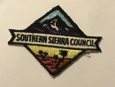 Southern Sierra Council PAtch CP Mint CC3