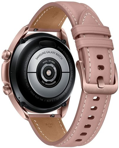 Samsung Galaxy Montre 3 SM-R850 41mm Inoxydable Mystic Bronze Bluetooth Rayé - Photo 3 sur 7