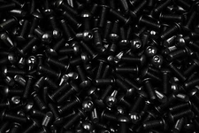 (100) Button Head 3/8-16 x 1 Socket Cap Screws BHCS Allen Bolt Plain Black