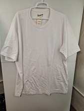 Duluth Men's XL White Longtail Relaxed Fit Short Sleeve T-Shirt NWT 76020