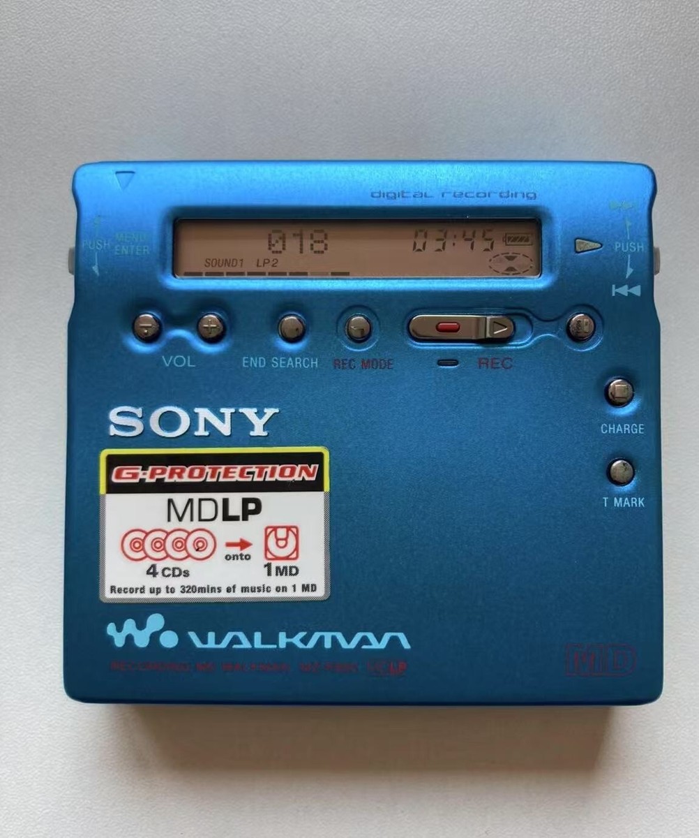 Sony MZ-R900 Portable Minidisc MD Walkman Player Recorder