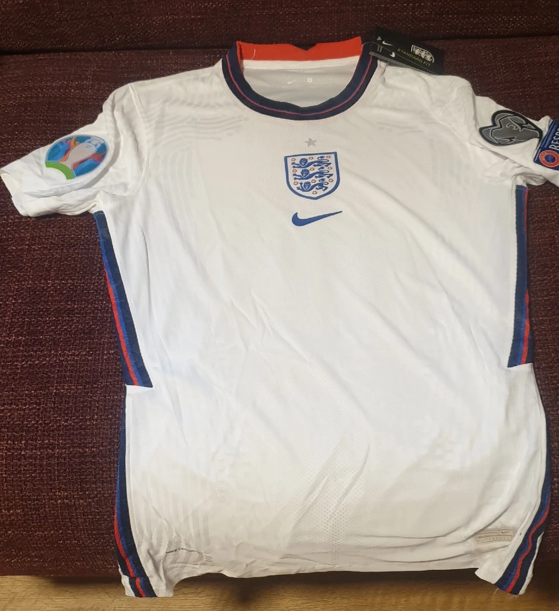 Maillot Angleterre Umbro 2001-2003 Original - Taille Extra Large