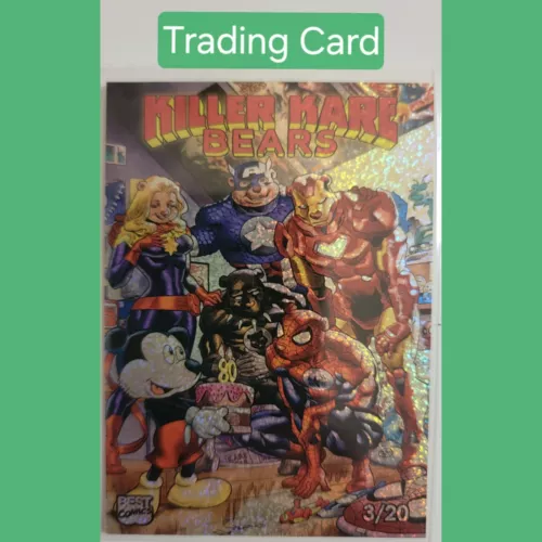 Killer Kare Bears - Disney D23 Birthday Homage - Foil Trading Card #3/20
