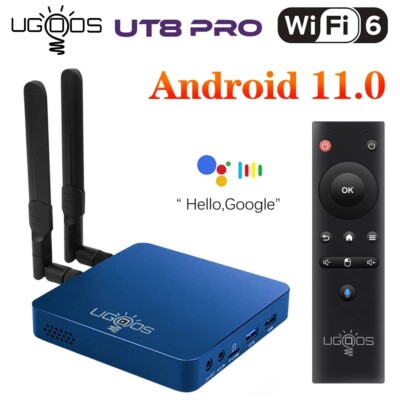 UGOOS UT8 PRO 8GB 64GB RK3568 Android 11 TV Box WIFI 6 1000M BT5.0 Set Top Box