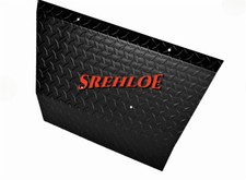 Aluminum Diamond Plate Front Shock Bumper Cover Black For EZGO TXT Golf Cart