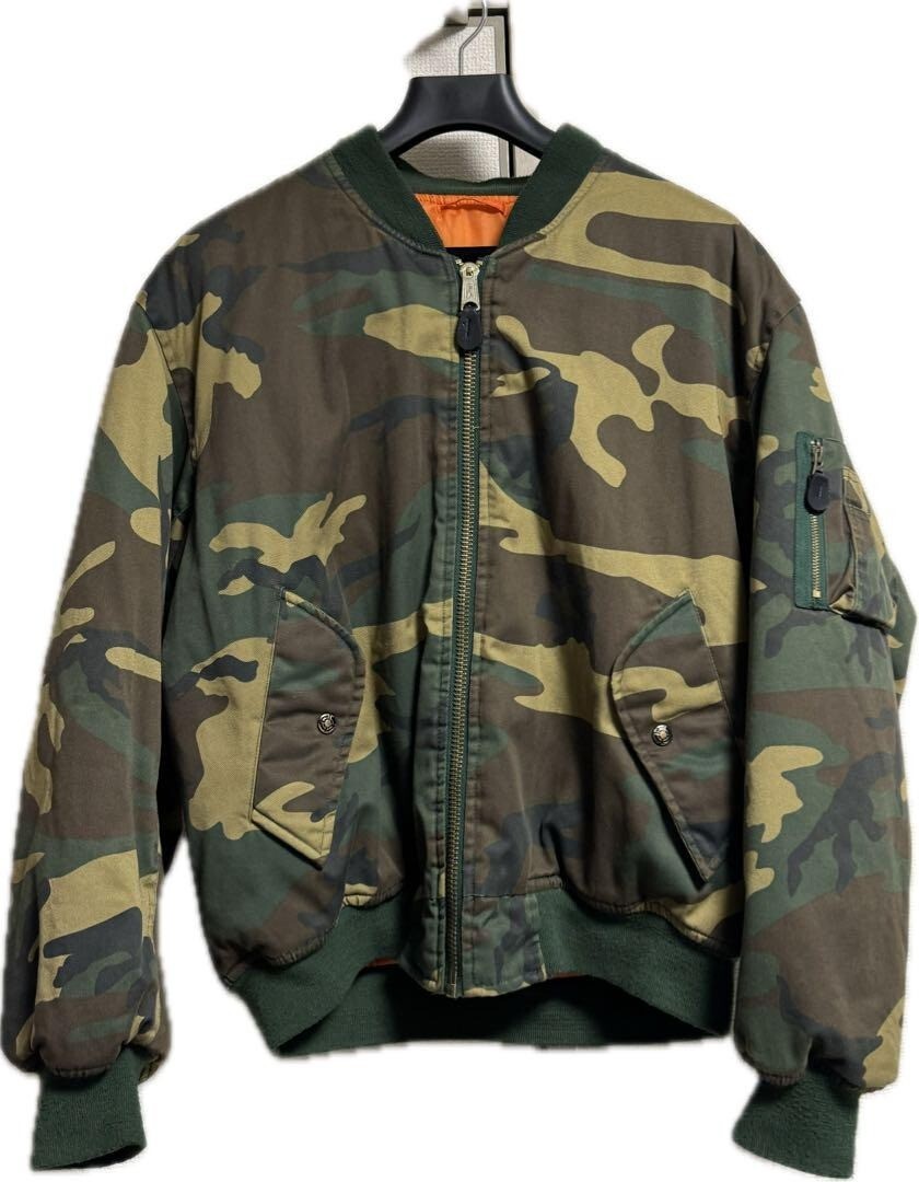 ジャケット・アウター fostex garments ma-1 jacket raf simons Fostex Garments Bomber Jacket MA-1 Riot Camouflage | eBay