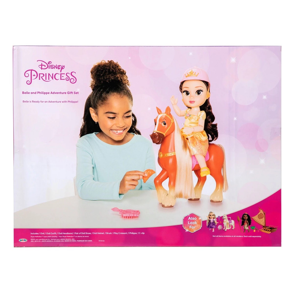 Disney Belle and Philippe Adventure Gift Set Large 14” Doll | eBay