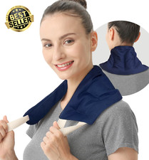 UNCN Wheat Bag Microwave Heat Pad for Neck, Shoulder & Back Pain Relief,26x5.9in