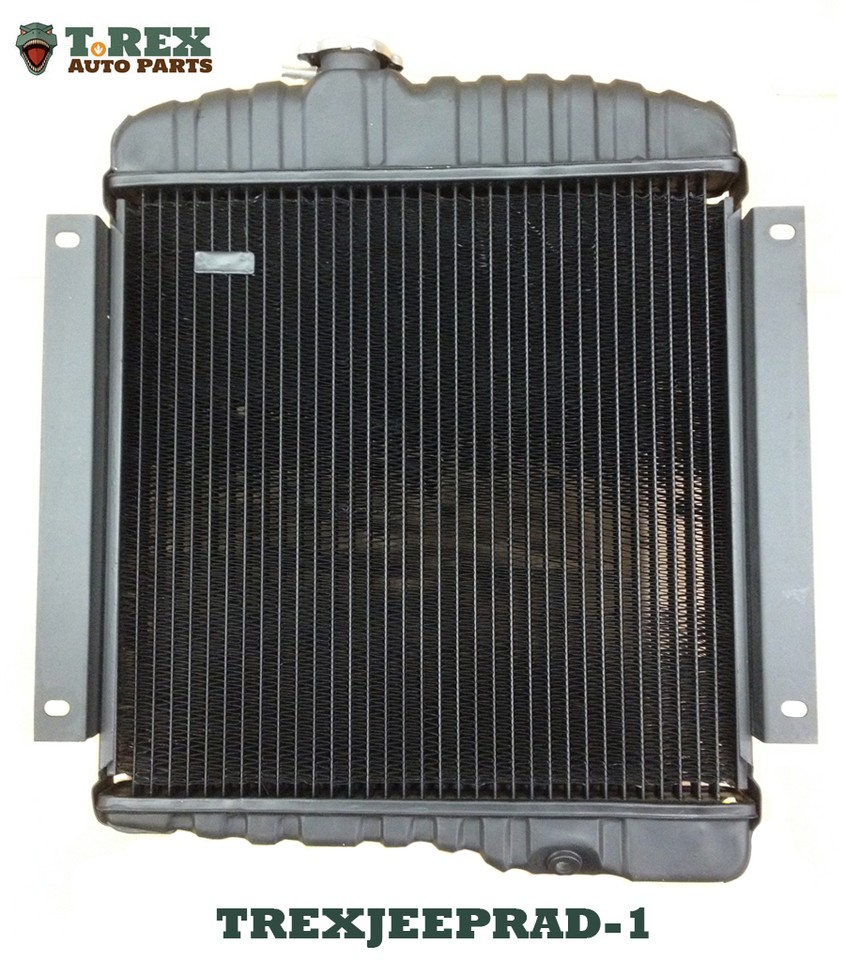 1955-1973 Willys/Jeep CJ5, CJ6 Radiator w/ F-Head, 134 cu.in., 4 cyl ...