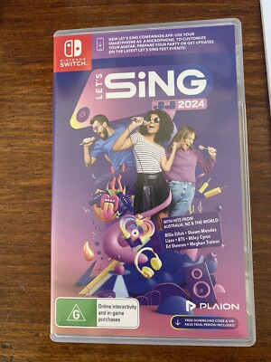 Let's Sing 2024 ANZ Edition for Nintendo Switch