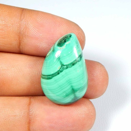 Non Traité Azurite Cabochon Forme Ovale Azurite Gemme 55.90 CT 16x39x6