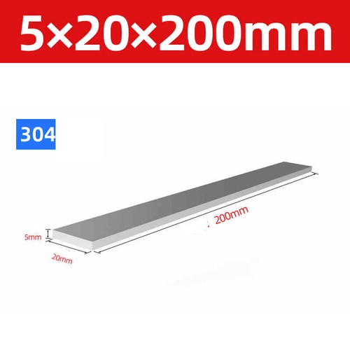 Flachstahl A2 Edelstahl V2A Flachmaterial Breite 10-80mm Dicke 3/4/5/6/8mm - Bild 87 von 185