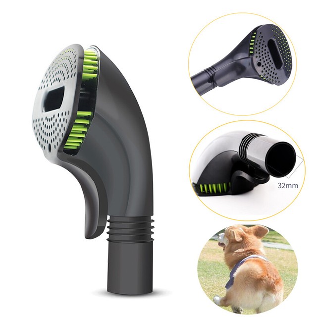 32mm NEW Vacuum Pet Groomer Dog Groom Cleaner Pet Massage Brush