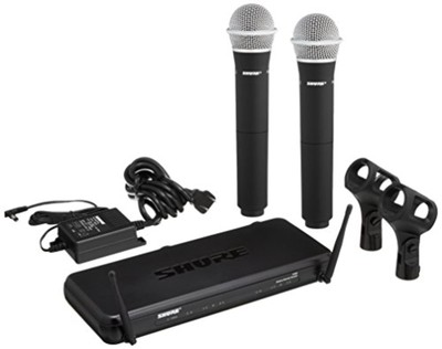 Official Wireless Microphone SHURE Set SVX288/PG28 F/S w/Tracking 