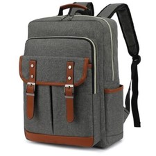 Laptop Backpack for Women, Female, College, Travel, Business, Outdoor Grey