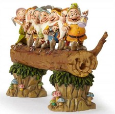 Handmade Seven Dwarfs Garden Statues - Colorful Fairy Gnome Decor for Outdoors