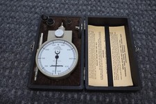 Jones Portable Tachometer Model 4800 White Face Black Case With Accessories