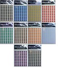 1050 Self Adhesive Round 8mm Sticky Coloured Dots Labels Stickers Circles Spots