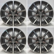 Audi A3 Black Edition 18” Alloy Wheel Set Refurbished Gloss Grey Genuine