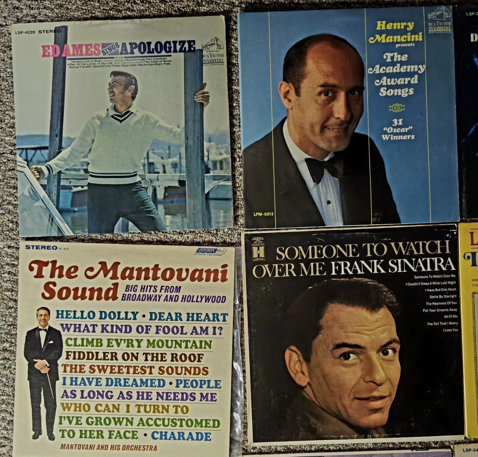 1960's JAZZ 12" VINYL RECORDS LOT-(3) Mantovani, Lawrence Welk, Frankie Carle - Image 2 of 4