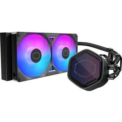 Cooler Master MasterLiquid 240 Atmos II Pixel LED, Wasserkühlung, schwarz