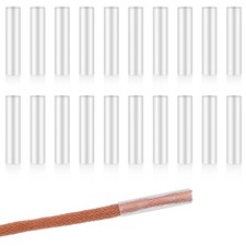 JJUNW 20Pcs lear length 3cm/1.18inch, inner diameter 0.5cm/0.2inch, Clear