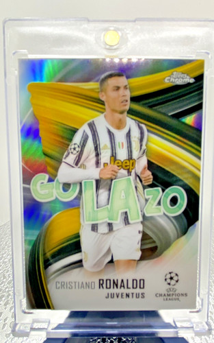 2020-21 Topps Chrome Uefa Champions League - Golazo Cristiano Ronaldo #GOL-CR