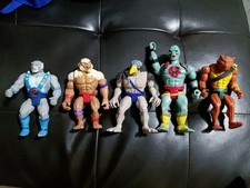 Vintage LJN Thundercats Lot Of 5 Mumm-Ra Monkian Jackal  Panthro Vulture