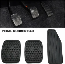 3 Pcs /set Accelerator Brake Clutch Pedal Pads Rubber Cover for Suzuki Swift