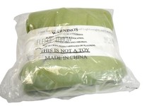 Fleece Throw Blanket Green 50 X 60 Soft Lightweight Cozy Warm Lap Sofa Bed