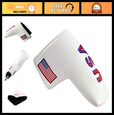 Golf Putter Head Cover with Magnetic Closure  Blade Style Protection Accessory