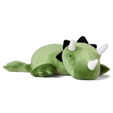 OSOCU 1.4 LB Weighted Stuffed Triceratops Animals Large, Green