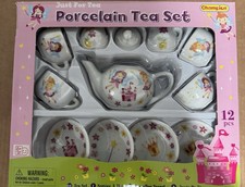 Fairy Kids Porcelain Tea Set. New In Box