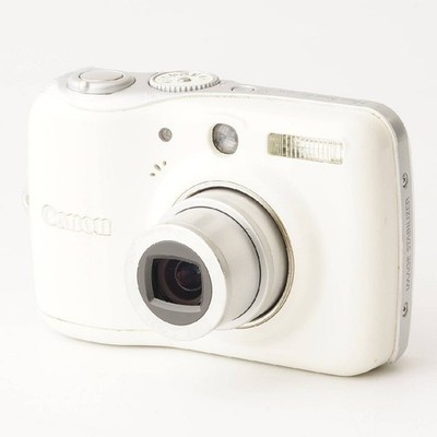 Canon PowerShot E1 Vanilla White 4x Zoom From Japan