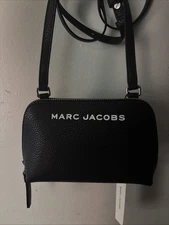 Brand New Marc Jacobs Cross Body Leather Bag In Black Color
