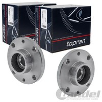 2X Topran Radnabe Vorne Beidseitig Passend FÜR Renault 19 Clio Kangoo Laguna