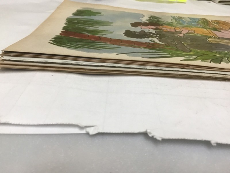 Huge Lot 2 Playboy Full Page Cartoons Various Years