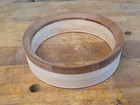 11 Inch Hard Rock  Maple Banjo Rim With Integrated Rosewood Tonering Block Tech! — photo 1