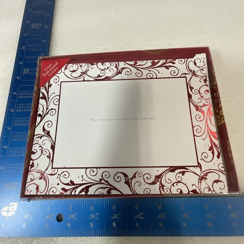 M. Middleton Holiday Photo Cards 12ct Foil Lined Envelopes 4x6 Frame - Picture 11 of 12