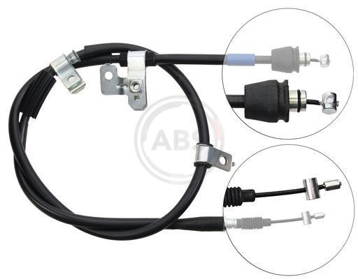 A.B.S.-OE K19107-OE Cable Pull, parking brake for HYUNDAI