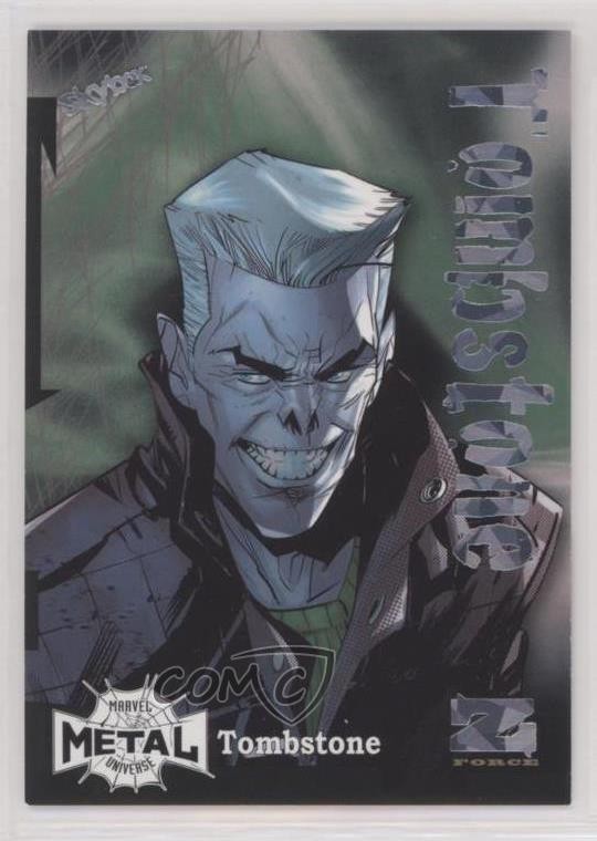 2022 Marvel Metal Universe Spider-Man Z-Force Amazing Rave 49/62 Tombstone 15rf