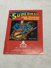 Atari 2600- Superman, Manual Only 1979 