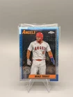 Mike Trout Angels 2025 Topps Chrome 1990 35th Anniversary Throwback Card T90C-54