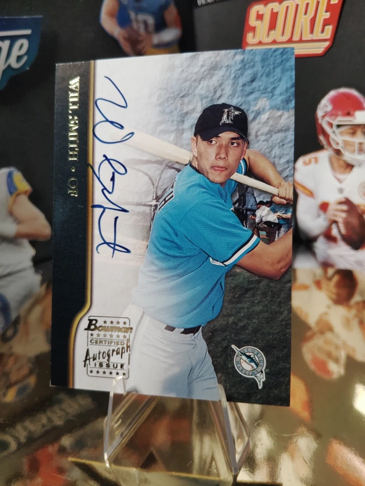 Will Smith Card 2002 Bowman Autographs #BAWS - Image 3 of 4